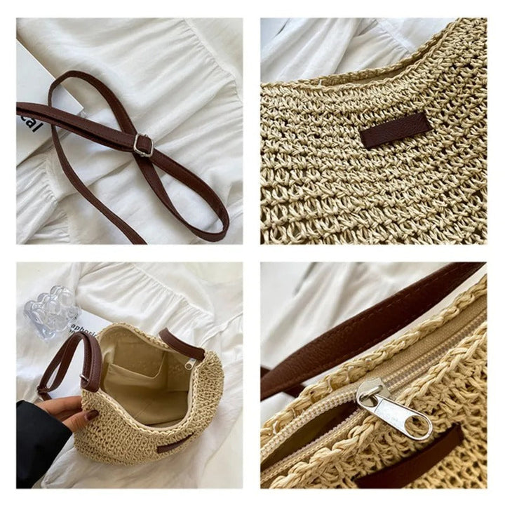 CAMILLE™ – Woven Shoulder Bag