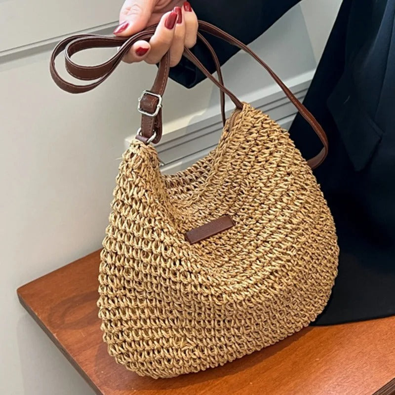 CAMILLE™ – Woven Shoulder Bag
