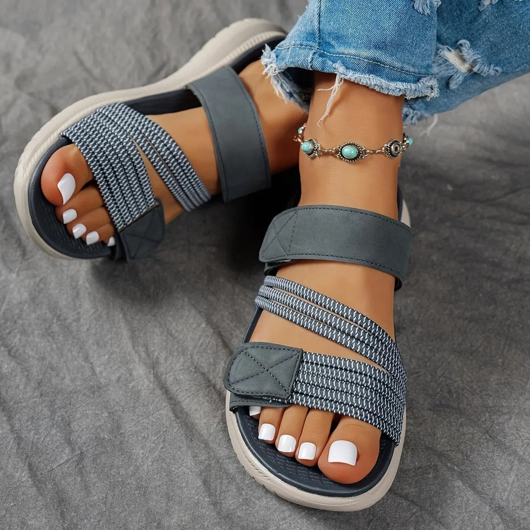 Jade™ Quilted Strap Comfort Sandal – Lightweight Style, All-Day Ease