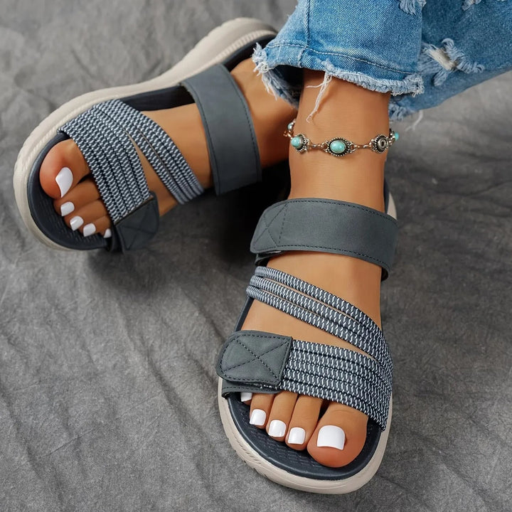Jade™ Quilted Strap Comfort Sandal – Lightweight Style, All-Day Ease