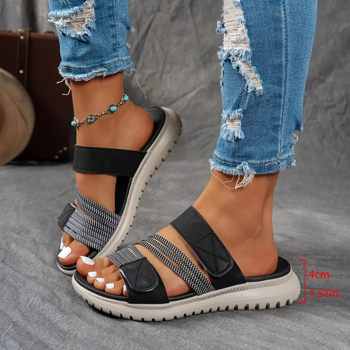 Jade™ Quilted Strap Comfort Sandal – Lightweight Style, All-Day Ease