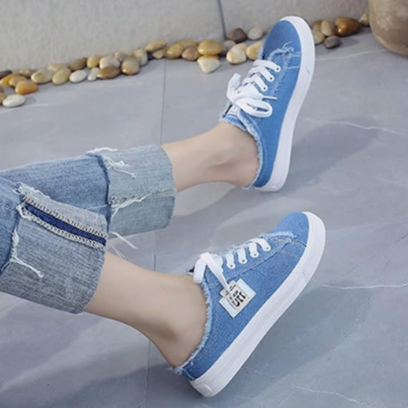 ANNE™ – Orthopedic Denim Sneakers